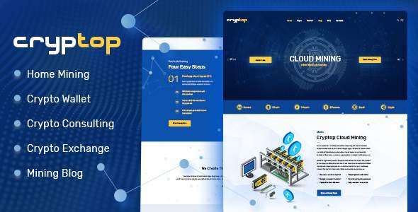 CrypTop - ICO Landing and CryptoCurrency WordPress Theme
       TFx Rudolf Ellis