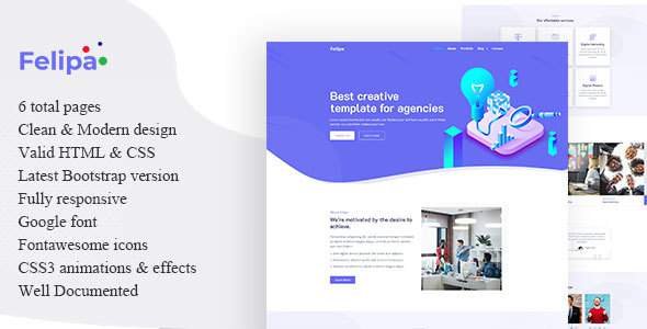 Felipa - Agency Template
       TFx Joey Tuojem