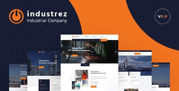 Industrez - Factory & Industrial Business HTML Template
       TFx Montague Jerold