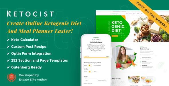 Ketocist - Keto Diet WordPress Theme
       TFx Greer Keghart