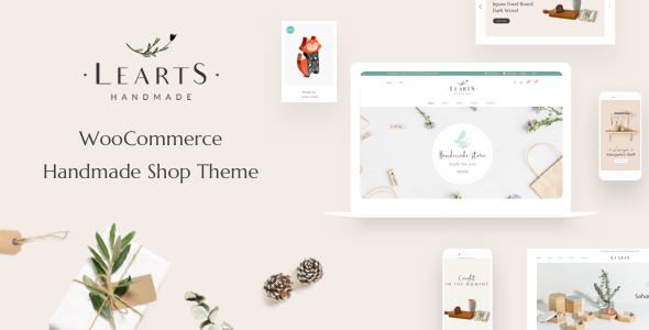 LeArts - WooCommerce Handmade Shop WordPress Theme
       TFx Tommie Frederick
