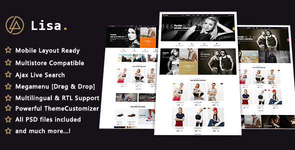 Lisa - Fashion Stylish PrestaShop 1.7 Theme
       TFx Ketut Trenton