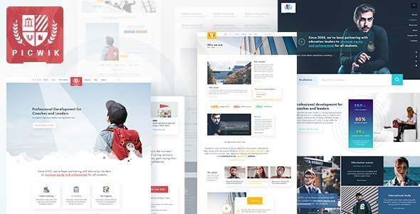 Picwik - University, Education Landing Page
       TFx Lavern Devyn