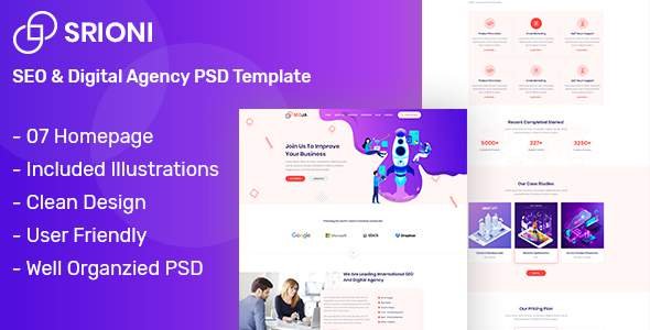SEOJA - SEO & Digital Agency PSD Template
       TFx Finnegan Sequoyah