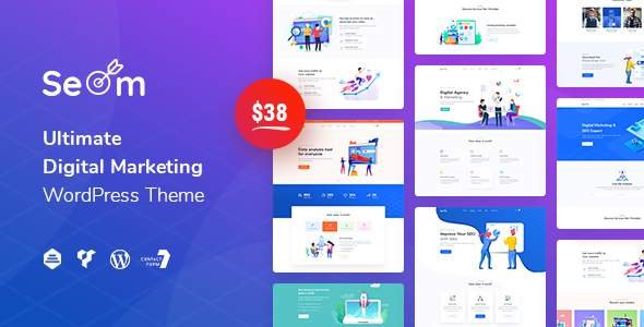 Seom - Digital Marketing & SEO WordPress Theme
       TFx Booker Balam