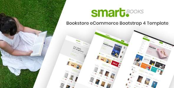 Smartbooks - Responsive Book Store eCommerce Bootstrap 4 Template
       TFx Ferdinand Kenta