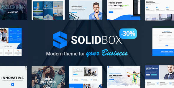 SolidBox | Clean Modern WordPress theme for your Business
       TFx Conner Gale