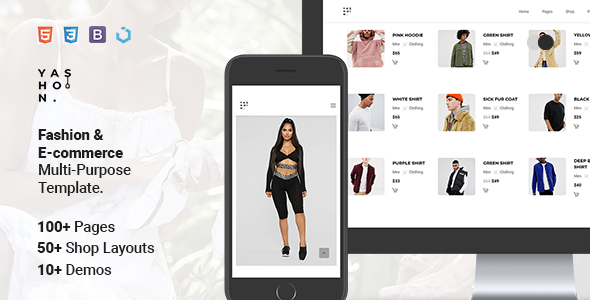 Yashon — Fashion & E-Commerce Multi-Purpose Template
       TFx Cuthbert Katsuro