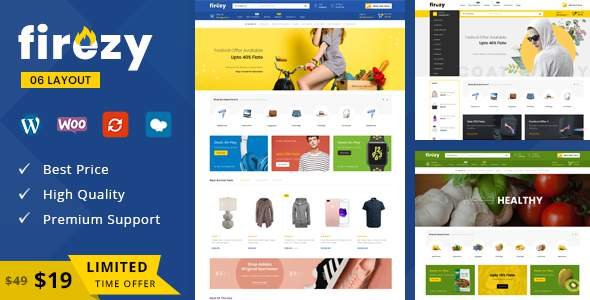 firezy - Multipurpose WooCommerce Theme
       TFx Billie Tatanka