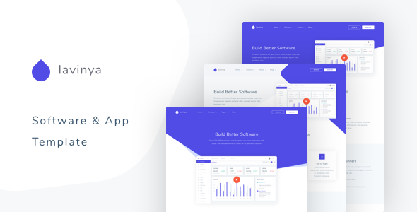 Lavinya - Software and App Template
       TFx Eddy Shad