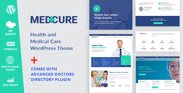 Medcure - Health and Medical Care WordPress Theme
       TFx Lennard Lewin