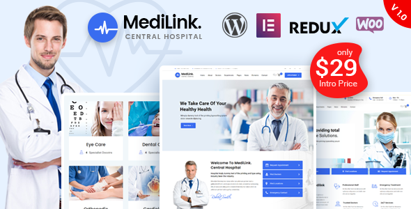 Medilink - Health & Medical WordPress Theme
       TFx Faramond Herbert