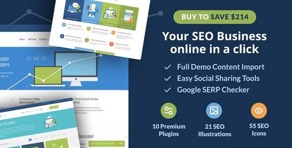 SEO WP: Digital Marketing Agency & Social Media Company Theme
       TFx Isi Lutfi