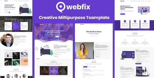 Webfix - Creative Multipurpose Template
       TFx Galen Joseph