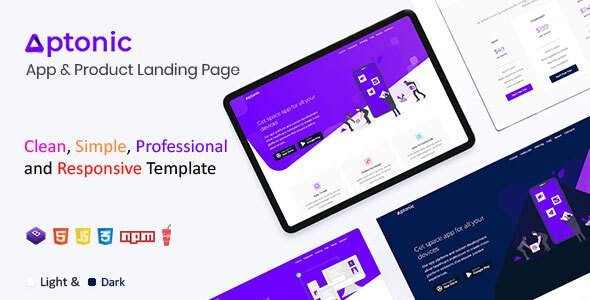 Aptonic - App Landing Page
       TFx Jamey Jerry
