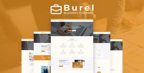 Burel - Corporate & Business PSD Template
       TFx Riley Jarod