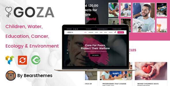 Goza - Nonprofit Charity WordPress Theme
       TFx Wayna Charlie