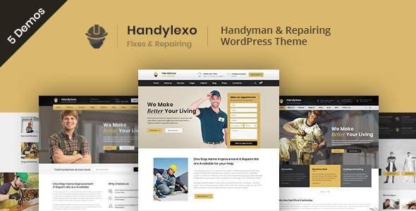 Handylexo - Handyman and Repairing WordPress Theme
       TFx Lanford Chossight