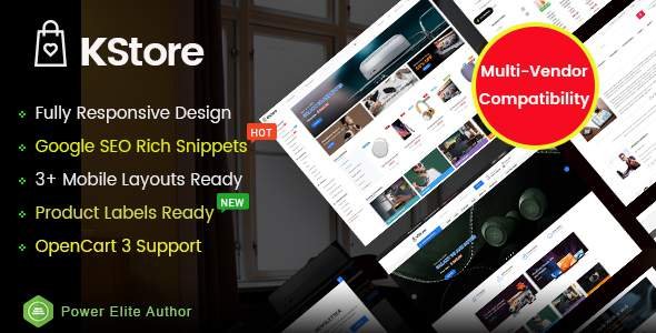 KStore - Multipurpose OpenCart 3 Hi-Tech Theme ( 3 Mobile Layouts Included)
       TFx Pat Elsdon