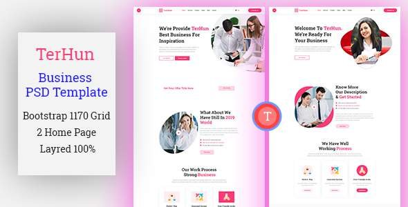 TerHun Business PSD Template
       TFx Heath Ahtahkakoop