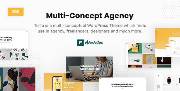 Torfa — Multi-Concept Agency Theme
       TFx Keegan Joel