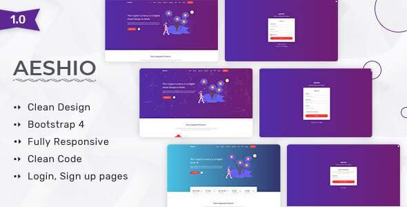 Aeshio - Crypto Currency HTML5 Template
       TFx Rolo Celestine