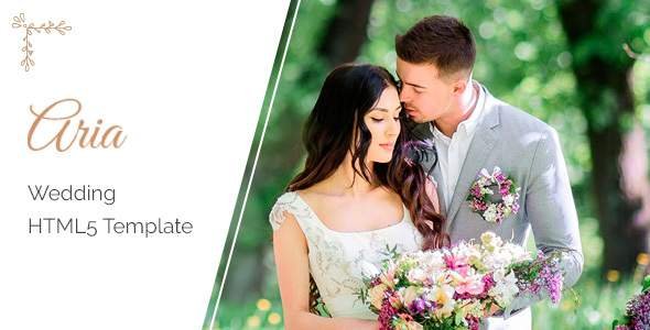 Aria - Wedding HTML5 Template
       TFx Christopher Gordon