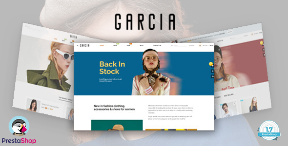Bos Garcia - Elegant Fashion eCommerce Prestashop Theme
       TFx Randell Wawatam