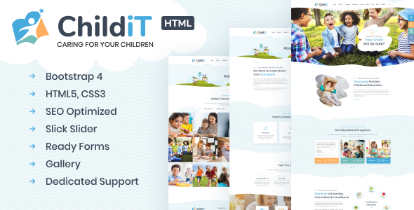 Childit - Kindergarten HTML Template
       TFx Isaiah Clem