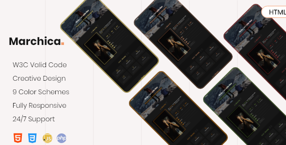Marchica - Personal Portfolio Template
       TFx Finley Byron