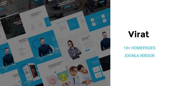 Virat - Responsive Multi-Purpose Joomla Website Template with Page Builder
       TFx Kristopher Jordan