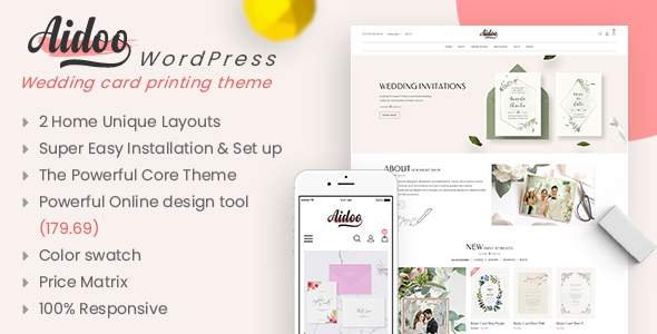 Aidoo - Wedding Cart WooCommerce Theme
       TFx Jerrold Haruki