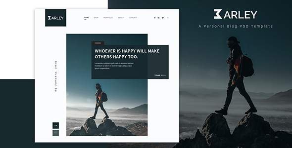 Barley - Creative Personal WordPress Blog Theme
       TFx Briar Rolf