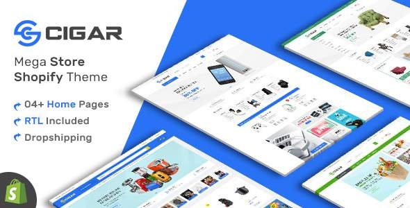 Cigar - Grocery, Electronics, Furniture Shopify Theme
       TFx Zackary Conner