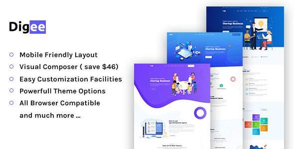 Digee - Digital Marketing Agency WordPress Theme
       TFx Tanner Loyd