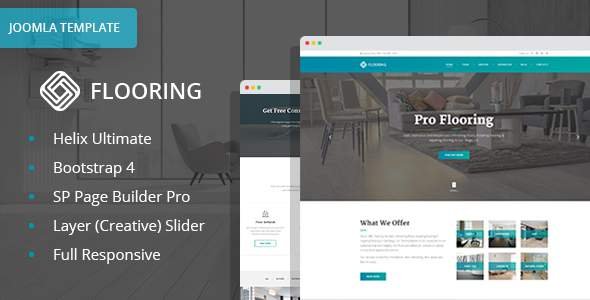 Flooring - Floor Repair / Refinish Joomla Website Template with Page Builder
       TFx Stuart Selby