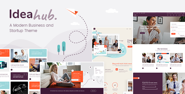 Ideahub - Modern Business and Startup Theme
       TFx Skylar Barclay