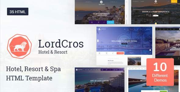 LordCros - Hotel, Resort & Spa HTML Template
       TFx Jurou Roderick