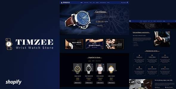 Timzee - Watch Sectioned Shopify Theme
       TFx Zavier Ace