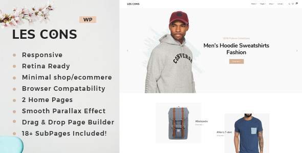 Lescons - Minimal WooCommerce Theme
       TFx Jonathon Bryon