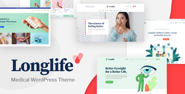 LongLife - Medical WordPress Theme
       TFx Meztli William