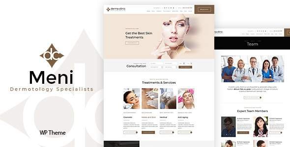 Meni - Medical WordPress Theme
       TFx McKinley Albin