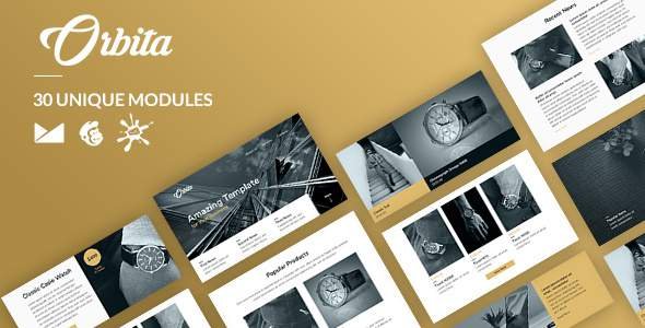 Orbita Email-Template + Online Builder
       TFx Cole Donnie