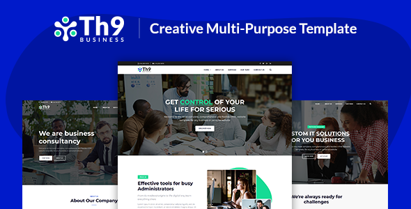 The9 - Creative Multi-Purpose Template
       TFx Kelsey Brook