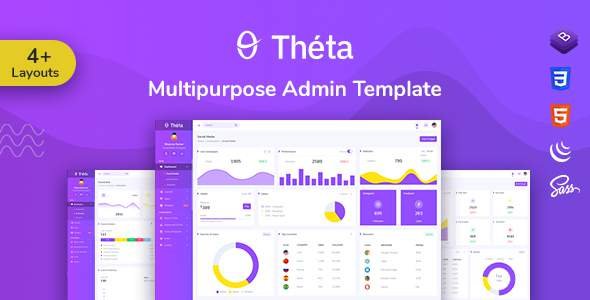 Theta - Responsive Admin Dashboard Template
       TFx Hardy Cajetan