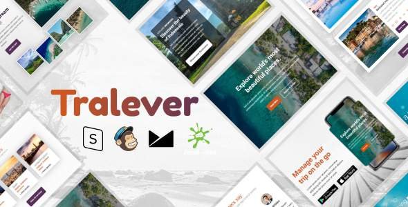Tralever - Responsive Email Template with MailChimp Editor, StampReady & Online Builder
       TFx Naiche Marlon