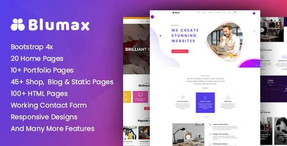 Blumax - Multipurpose Responsive Joomla Template
       TFx Lei Matty