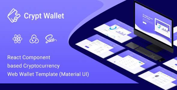 CryptWallet - Cryptocurrency React Web Wallet Template
       TFx Hoyt Carson