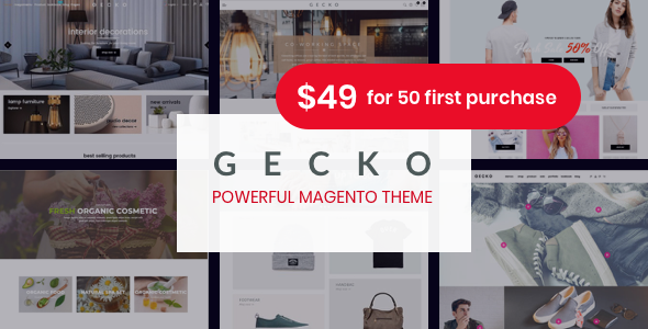 Gecko - Responsive Magento 2 Theme | RTL supported
       TFx Korey Yuki