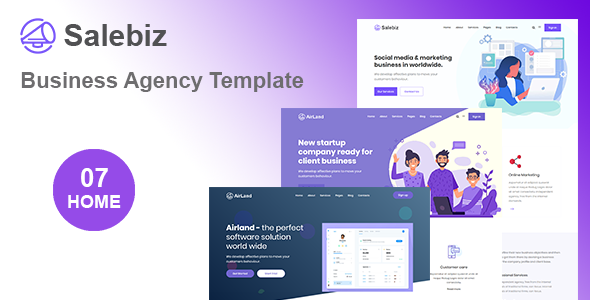 Salebiz - Creative Business HTML Template
       TFx Brandon Erskine